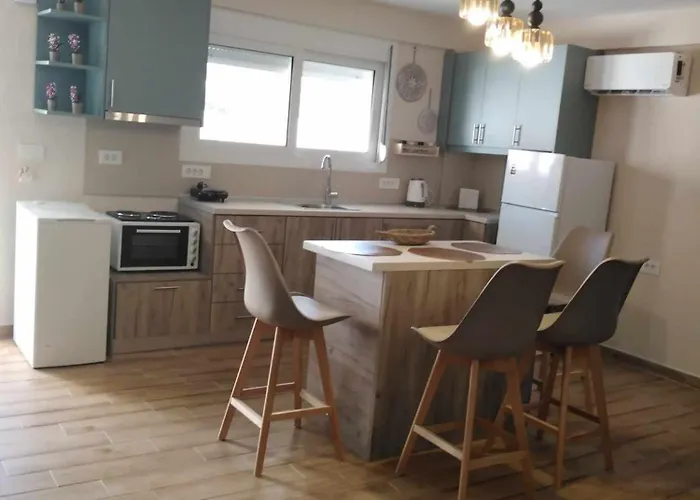 アパート Stergios With Private Jacuzzi コリンビア